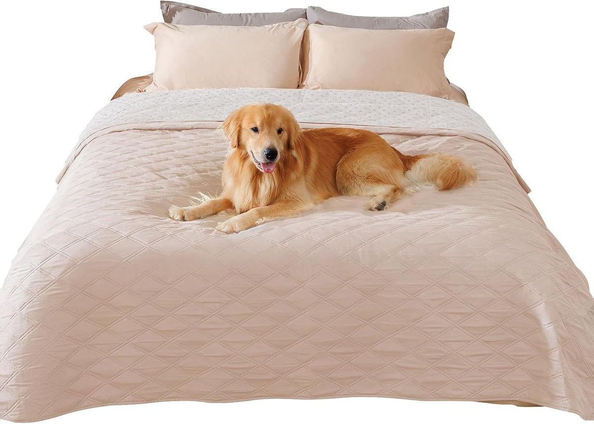 Waterproof Couch Cover for Dogs, Non-Slip Pet Sofa Protector | Non-slip waterproof couch cover scratch-resistant machine washable protects sofa bed, Grey, 30" x 70"