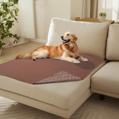 Waterproof Couch Cover for Dogs, Non-Slip Pet Sofa Protector | Non-slip waterproof couch cover scratch-resistant machine washable protects sofa bed, Grey, 30" x 70"