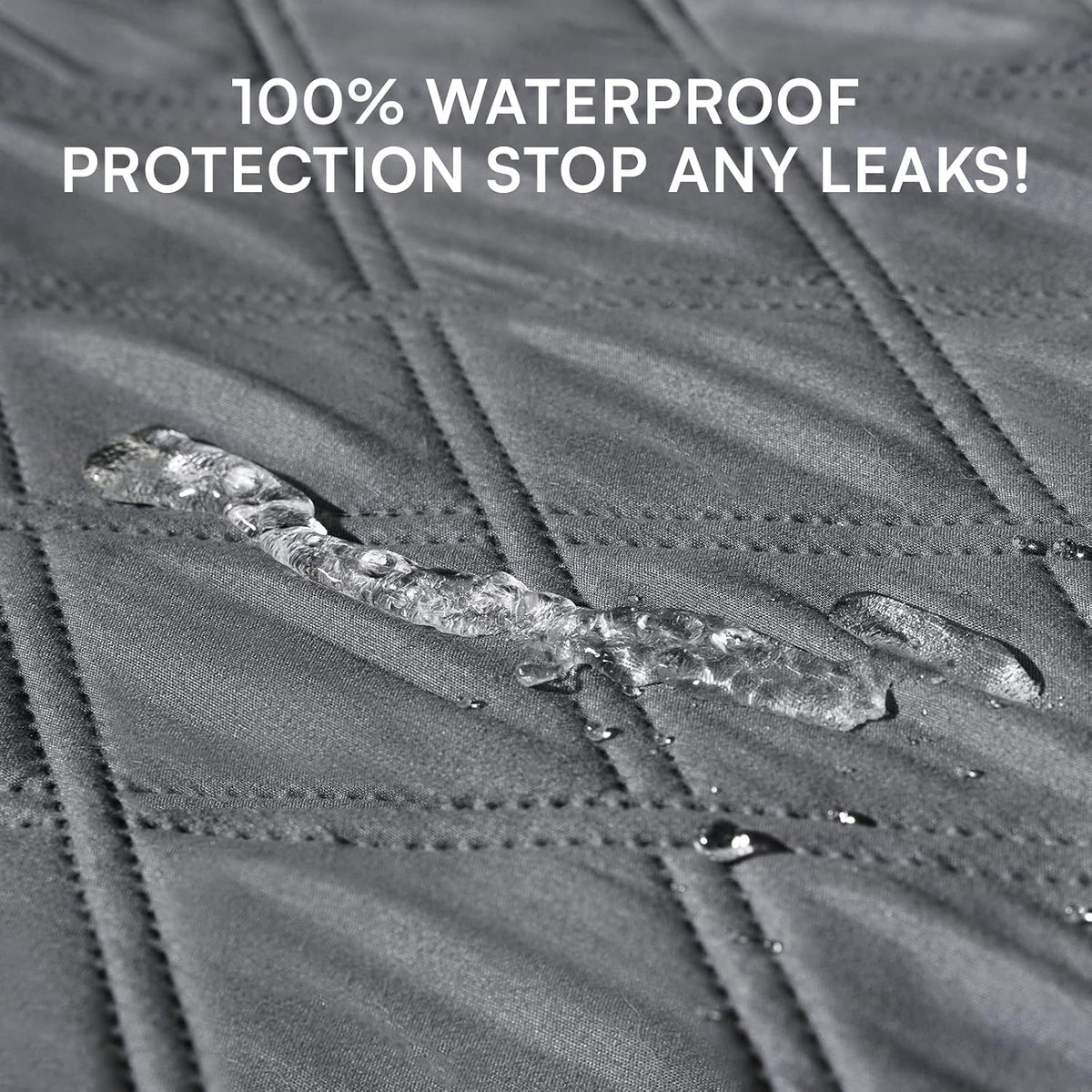 Waterproof Couch Cover for Dogs, Non-Slip Pet Sofa Protector | Non-slip waterproof couch cover scratch-resistant machine washable protects sofa bed, Grey, 30" x 70"