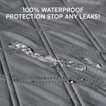 Waterproof Couch Cover for Dogs, Non-Slip Pet Sofa Protector | Non-slip waterproof couch cover scratch-resistant machine washable protects sofa bed, Grey, 30" x 70"