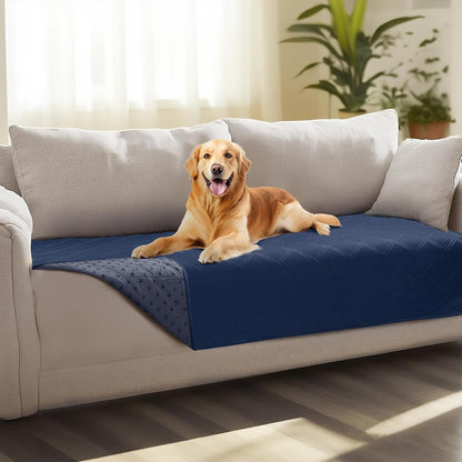Waterproof Couch Cover for Dogs, Non-Slip Pet Sofa Protector | Non-slip waterproof couch cover scratch-resistant machine washable protects sofa bed, Grey, 30" x 70"