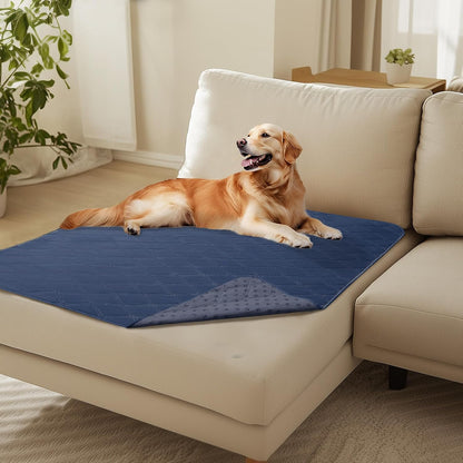 Waterproof Couch Cover for Dogs, Non-Slip Pet Sofa Protector | Non-slip waterproof couch cover scratch-resistant machine washable protects sofa bed, Grey, 30" x 70"