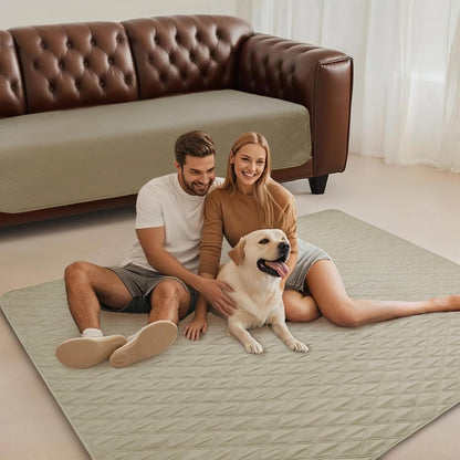 Waterproof Couch Cover for Dogs, Non-Slip Pet Sofa Protector | Non-slip waterproof couch cover scratch-resistant machine washable protects sofa bed, Grey, 30" x 70"