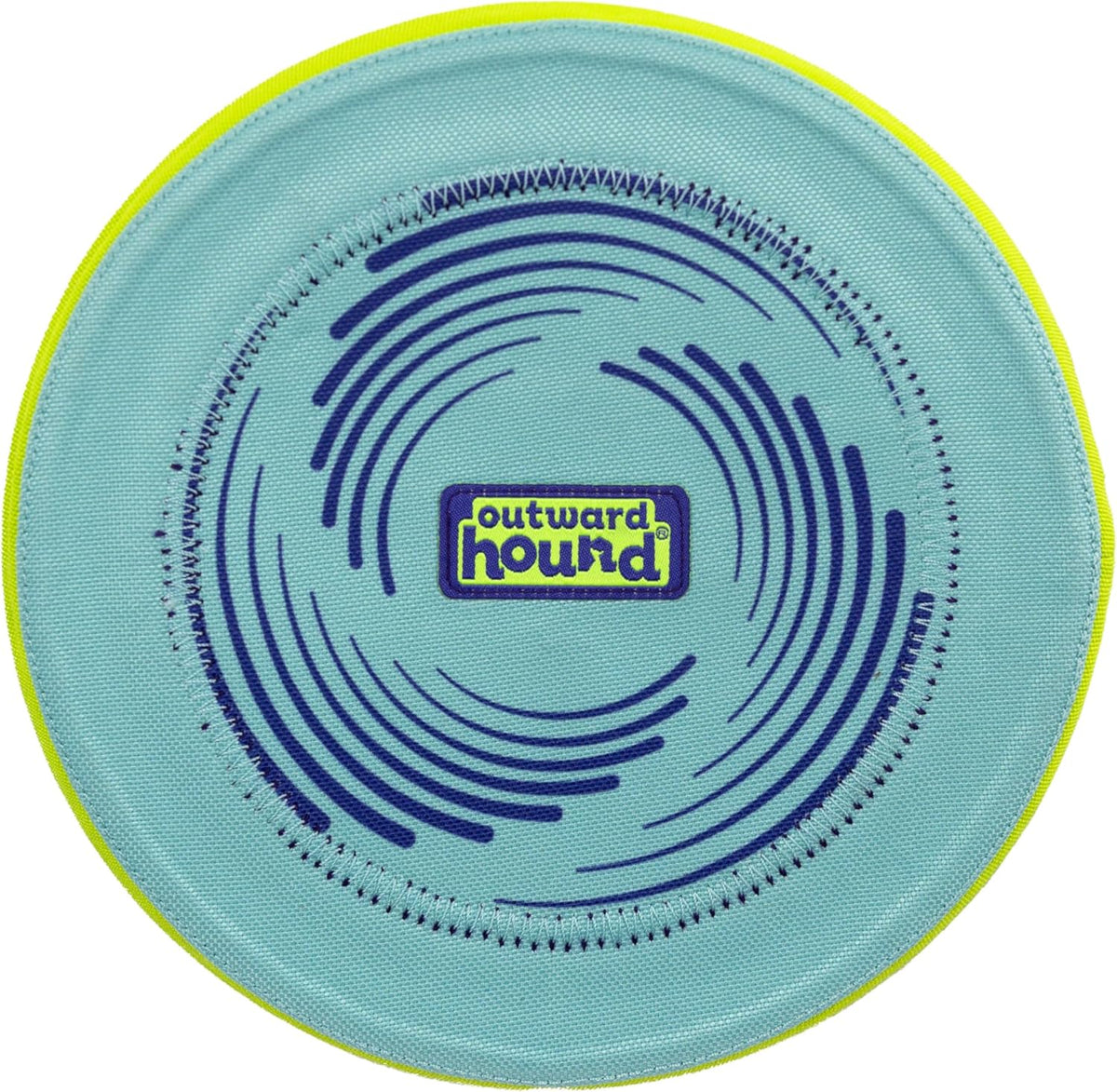 FlyFetch Disc Dog Toy, Aerodynamic for Fetch, Lightweight Foam & Durable Rubber, Floats in Water, All Breeds, 8.3"
