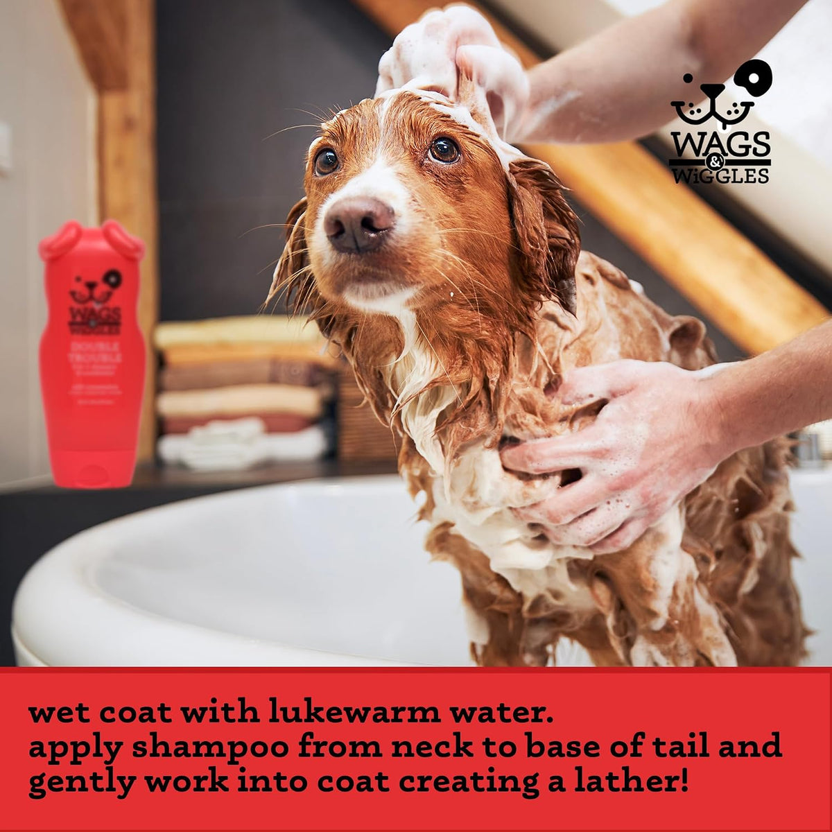 Soothe Oatmeal Dog Shampoo, Warm Vanilla, 16 Oz | pH-balanced colloidal oatmeal formula, for dry, itchy, or sensitive skin, SLS and paraben free daily