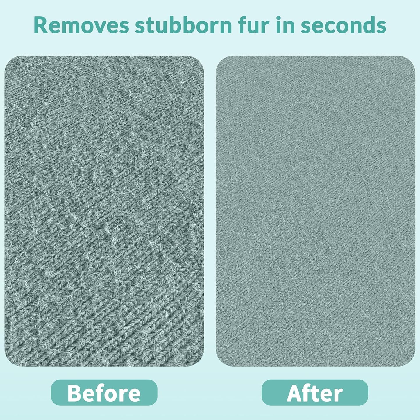 Flex MAX & Pro Pet Hair Remover Kit By LINTPLUS - Dog & Cat Hair Removal Tool for Furniture, Carpets, Rugs & Couches - Easy to Use, Reusable Carpet Scraper for Pet Hair