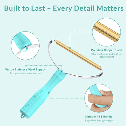 Flex MAX & Pro Pet Hair Remover Kit By LINTPLUS - Dog & Cat Hair Removal Tool for Furniture, Carpets, Rugs & Couches - Easy to Use, Reusable Carpet Scraper for Pet Hair