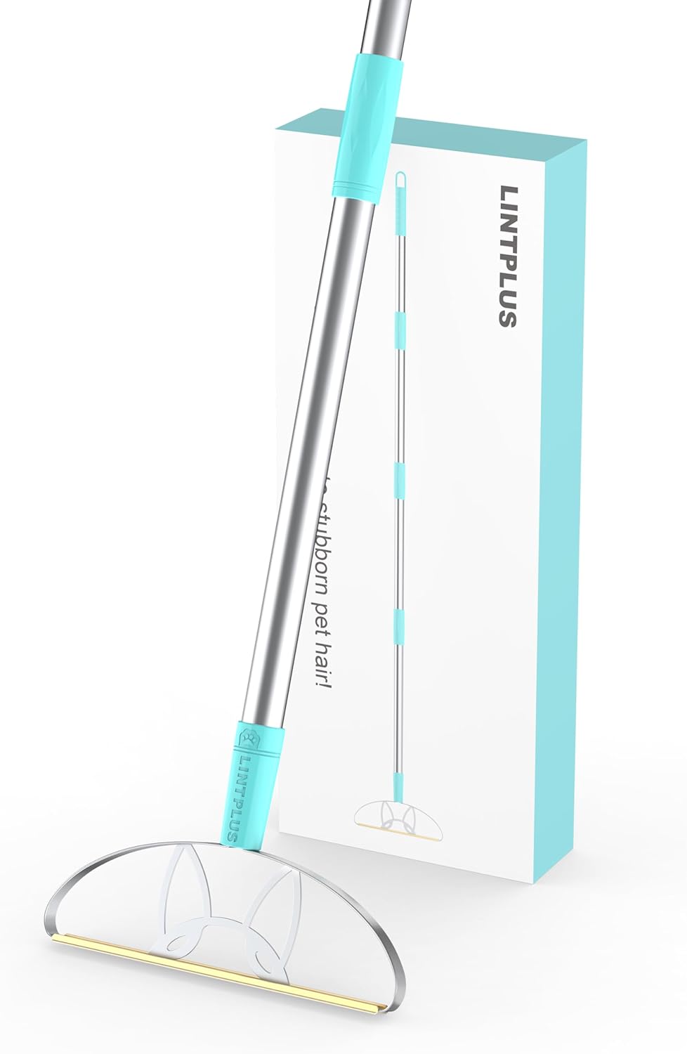 Flex MAX & Pro Pet Hair Remover Kit By LINTPLUS - Dog & Cat Hair Removal Tool for Furniture, Carpets, Rugs & Couches - Easy to Use, Reusable Carpet Scraper for Pet Hair