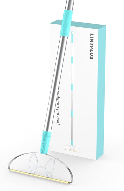 Flex MAX & Pro Pet Hair Remover Kit By LINTPLUS - Dog & Cat Hair Removal Tool for Furniture, Carpets, Rugs & Couches - Easy to Use, Reusable Carpet Scraper for Pet Hair