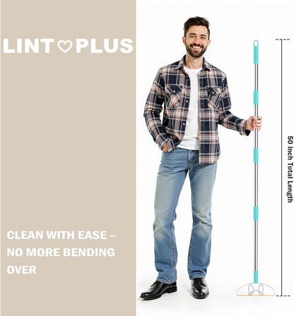 Flex MAX & Pro Pet Hair Remover Kit By LINTPLUS - Dog & Cat Hair Removal Tool for Furniture, Carpets, Rugs & Couches - Easy to Use, Reusable Carpet Scraper for Pet Hair