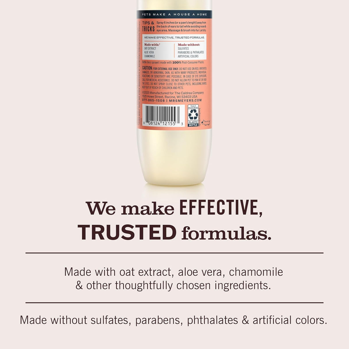 Clean Day 3 in 1 Dog Shampoo, Sweet Chamomile Scent, 14oz