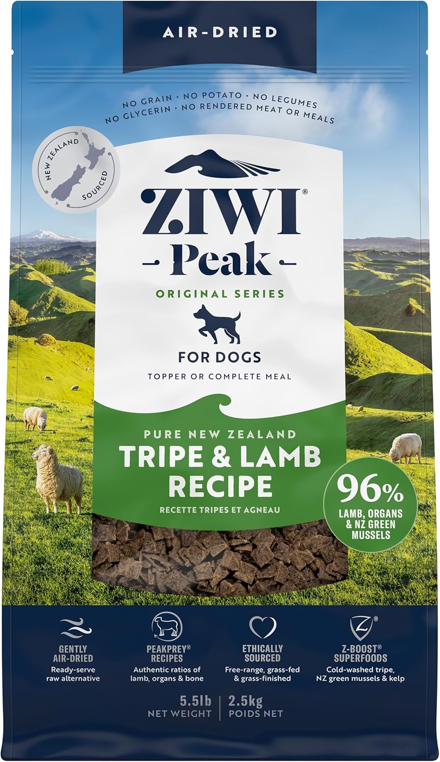 Peak Air-Dried Dog Food – Beef - All Natural, High Protein, Grain Free, Limited Ingredient w/ Superfoods (16oz)