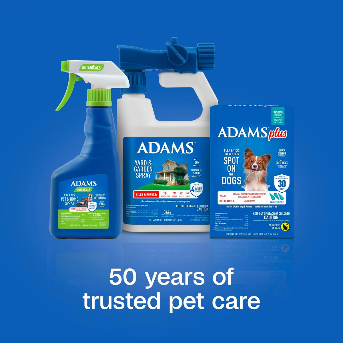 Plus Flea & Tick Prevention Spot On for Toy/Small Dogs, 3 Pack