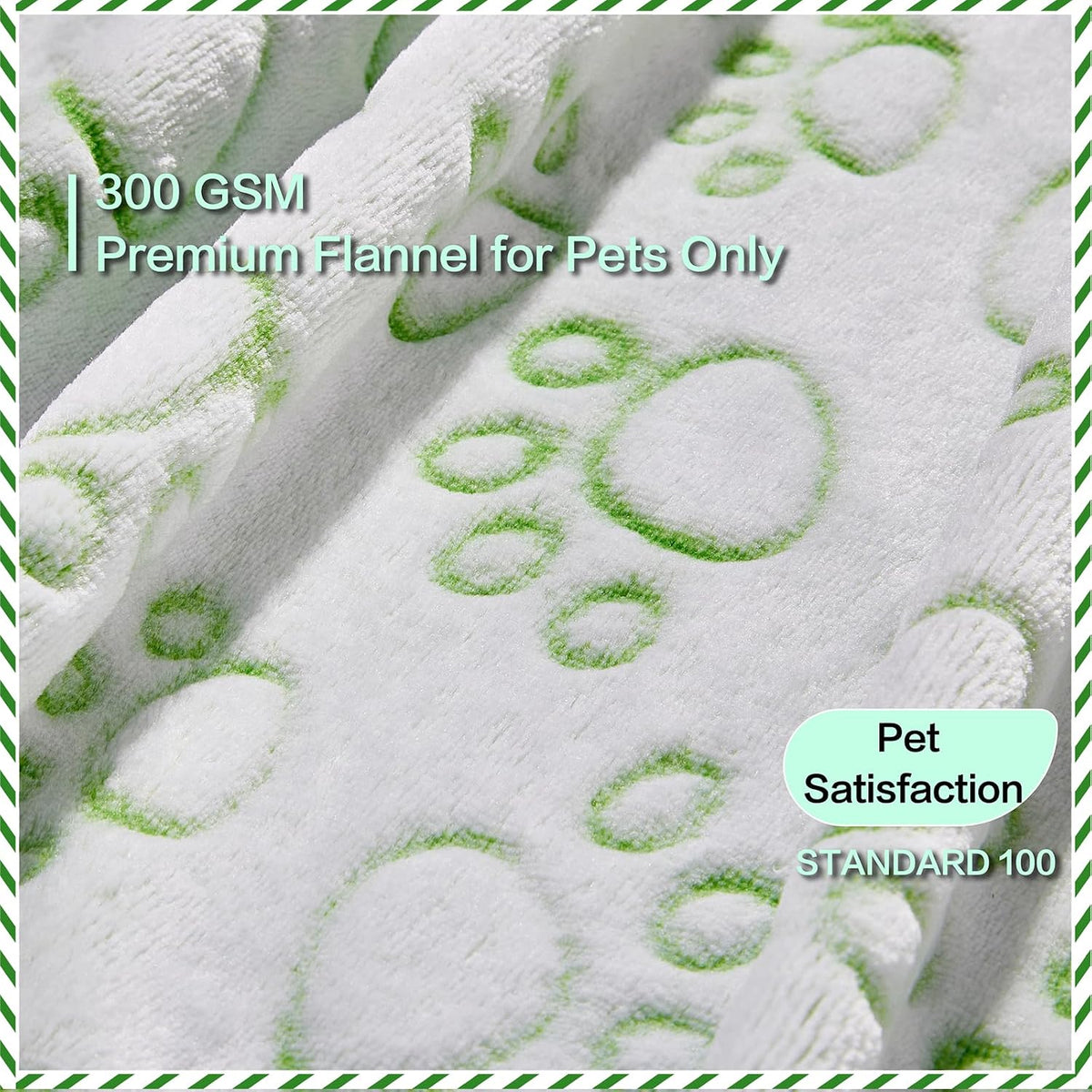 ® Premium Soft Dog Blanket Washable, 40"x32" Cat Blanket for Indoor Cats Large Medium Small Dog Puppy Essentials (Grey)