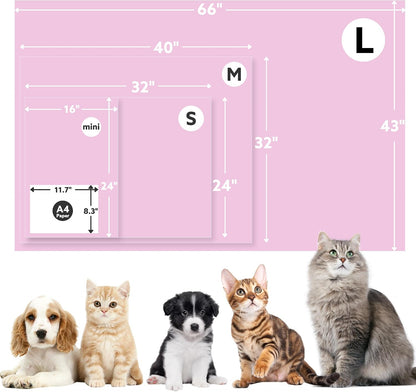 ® Premium Soft Dog Blanket Washable, 40"x32" Cat Blanket for Indoor Cats Large Medium Small Dog Puppy Essentials (Grey)