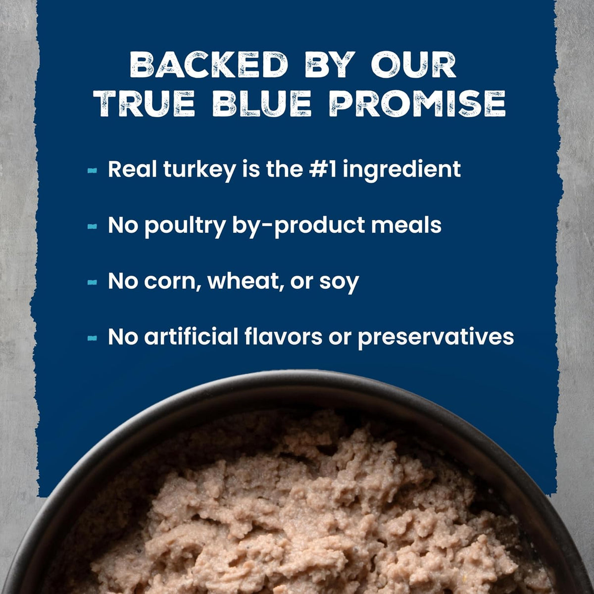 Blue Buffalo Wilderness Turkey & Chicken Senior Wet Dog Food, 12.5 oz, 12pk