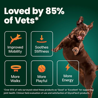 VetriScience Extra Strength Healthy Hip & Joint for Dogs, Chicken, 120ct