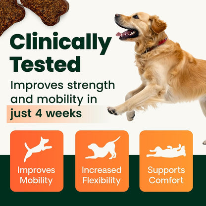 VetriScience Extra Strength Healthy Hip & Joint for Dogs, Chicken, 120ct