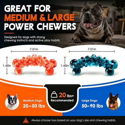 Dog Toys for Aggressive Chewers,Indestructible Dog Chew Toy