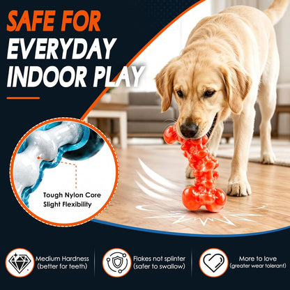 Dog Toys for Aggressive Chewers,Indestructible Dog Chew Toy