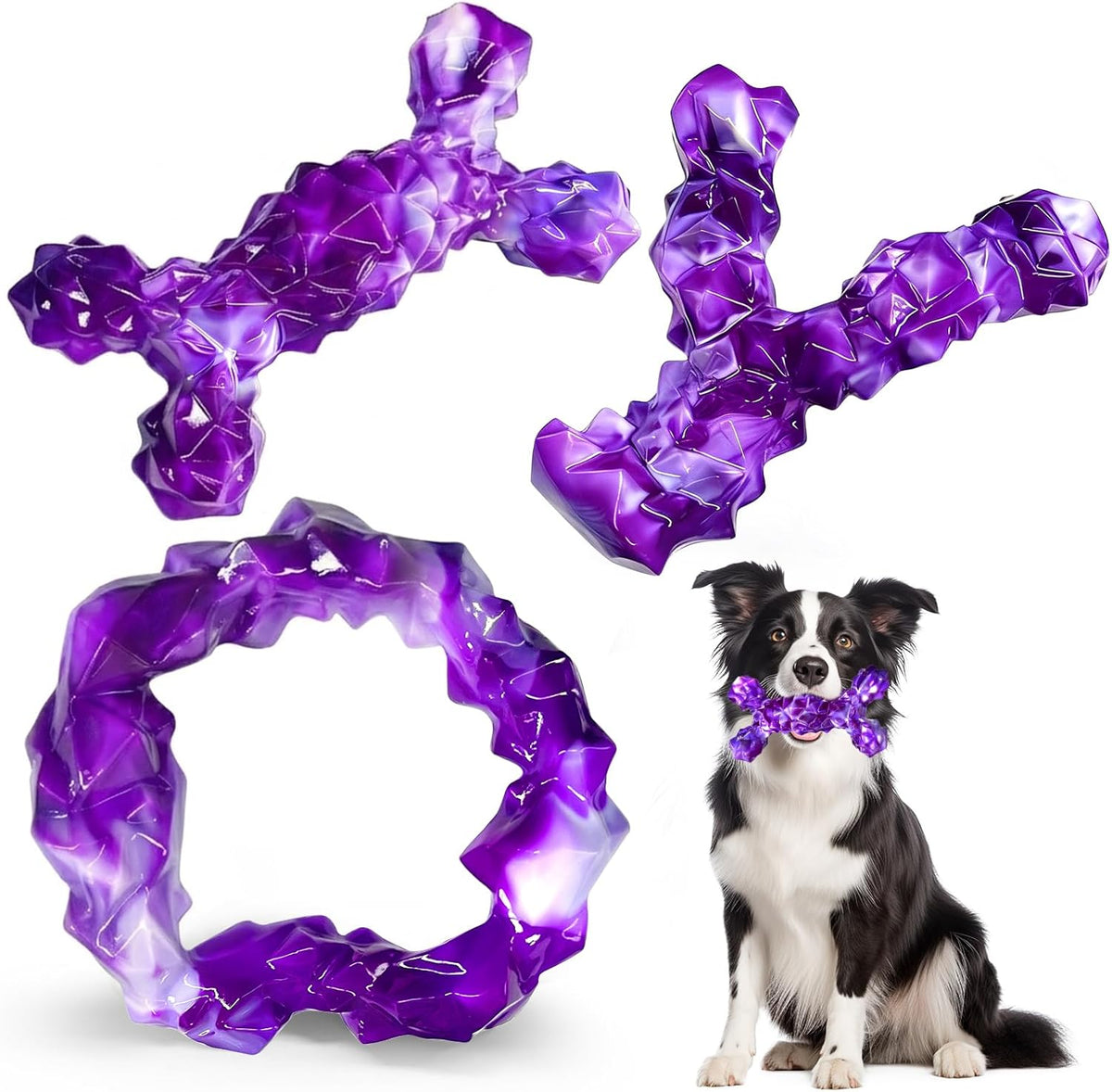 Dog Toys for Aggressive Chewers,Indestructible Dog Chew Toy