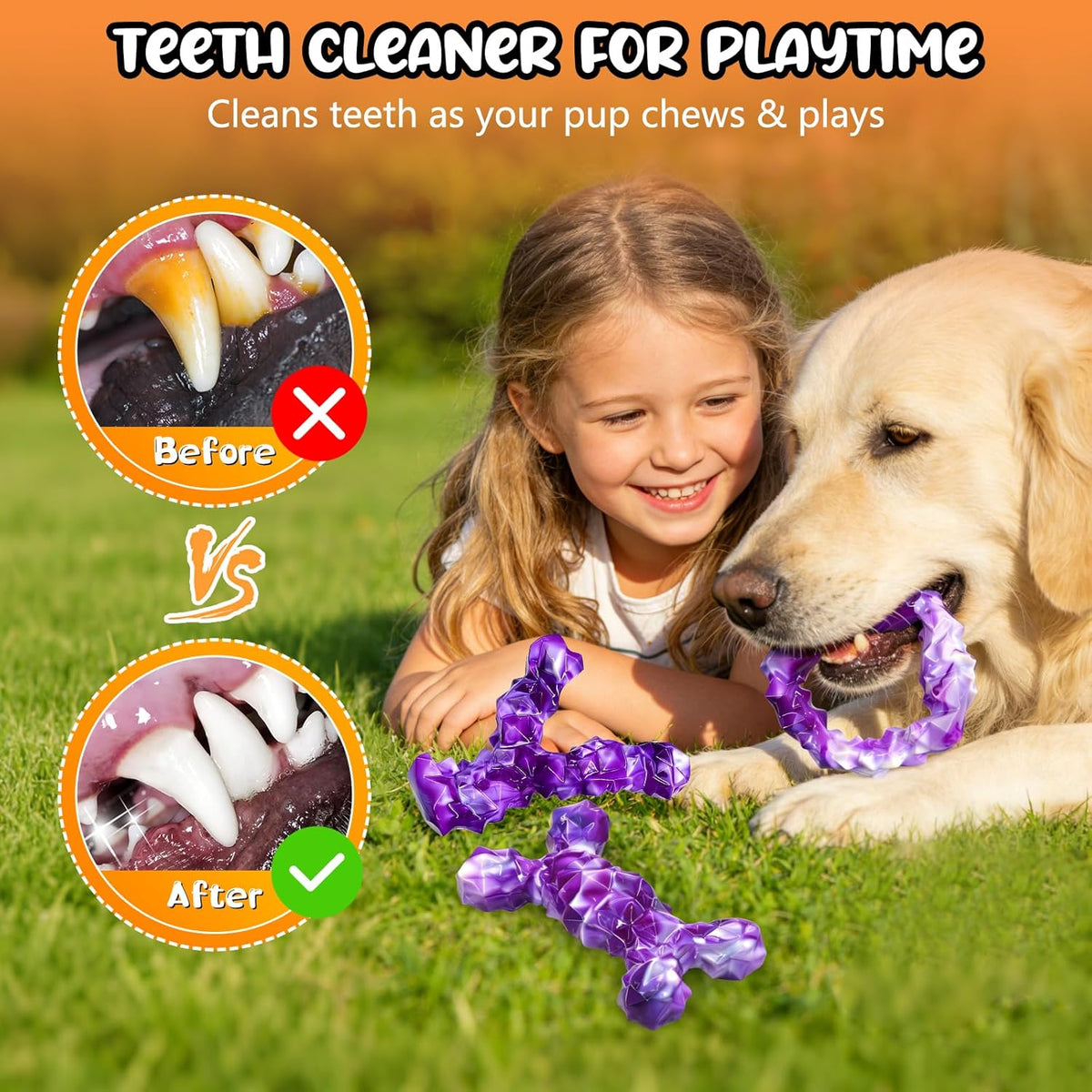 Dog Toys for Aggressive Chewers,Indestructible Dog Chew Toy