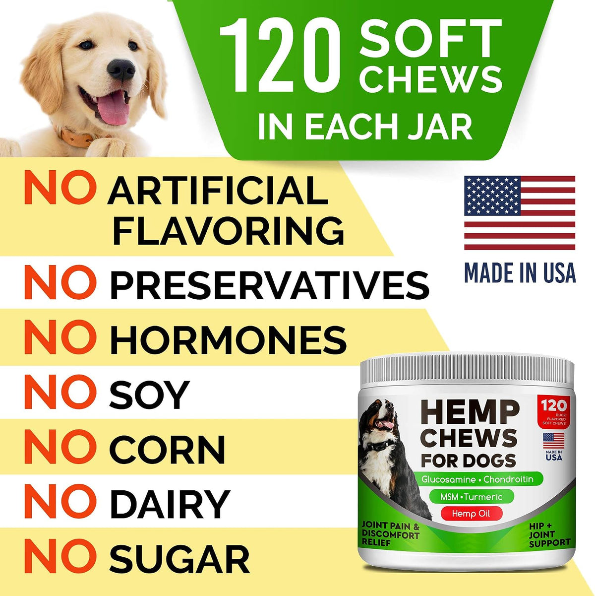 Advanced Glucosamine for Dogs, Collagen&Green Lipped Mussel