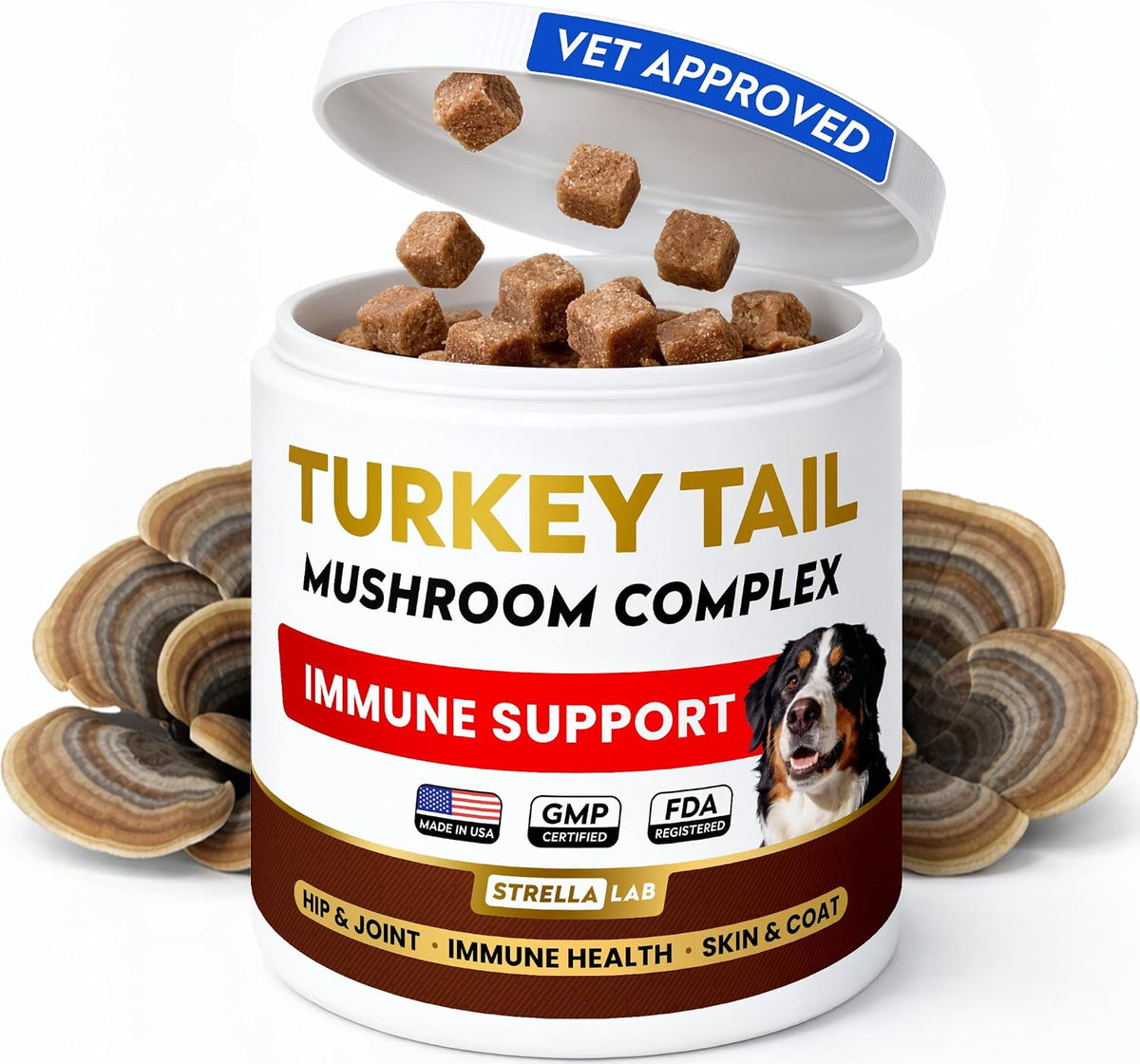 Advanced Glucosamine for Dogs, Collagen&Green Lipped Mussel