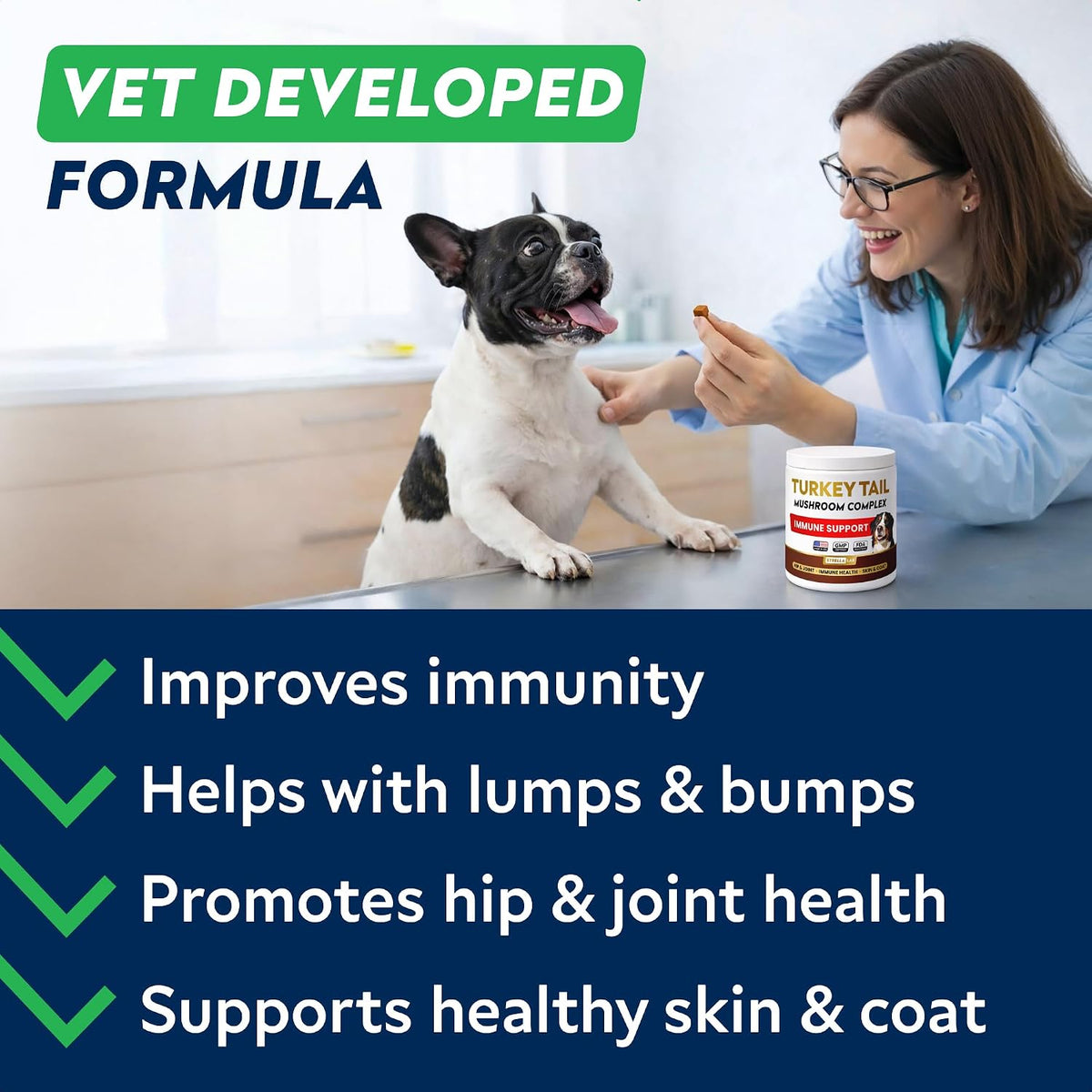 Advanced Glucosamine for Dogs, Collagen&Green Lipped Mussel