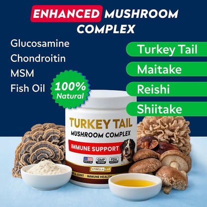 Advanced Glucosamine for Dogs, Collagen&Green Lipped Mussel