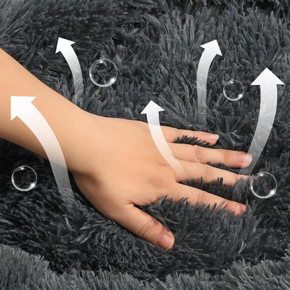 Calming Donut Dog Bed, Hooded Cave with Blanket
