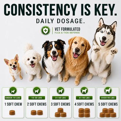 Glucosamine for Dogs - Hip and Joint Supplement for Dogs, Chondroitin & MSM