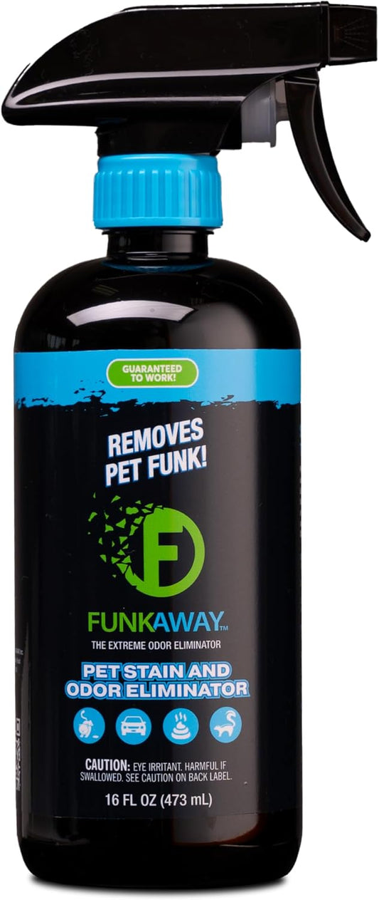 Pet Stain & Odor Eliminator Spray, 16 oz., Fresh & Neutral Scent, The Extreme Pet Stain & Odor Eliminator for Houses, Cars, SUVs, RVs and Boats, Alcohol-Free Formula