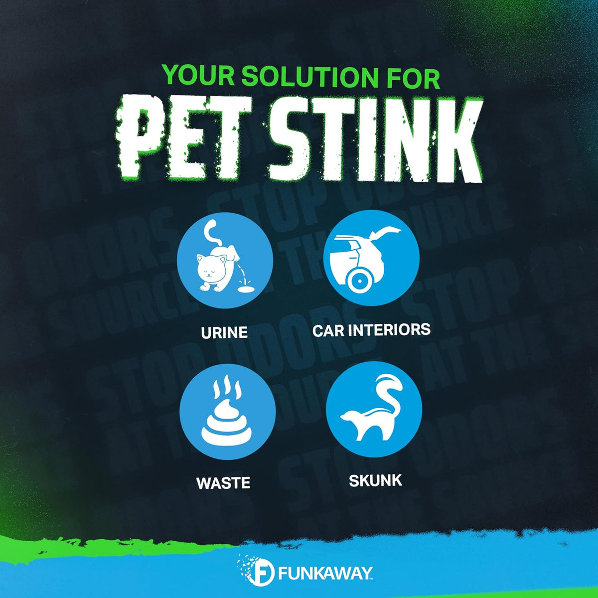 Pet Stain & Odor Eliminator Spray, 16 oz., Fresh & Neutral Scent, The Extreme Pet Stain & Odor Eliminator for Houses, Cars, SUVs, RVs and Boats, Alcohol-Free Formula