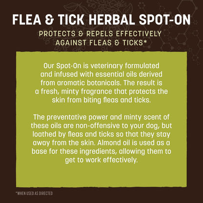 Apothecary Flea & Tick - Herbal Spot-On Small Dogs & Puppies