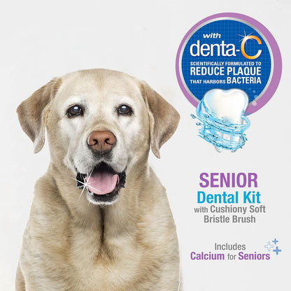 Advanced Oral Care Natural Dog Dental Kit Peanut Flavor 2.5 oz.