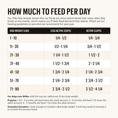 Grain Free Beef & Superfoods Whole Food Clusters, Human Grade Dry Dog Food, Vet-Crafted Nutritional Support for Skin, Coat, Digestion & Overall Wellness, 5 lb Bag