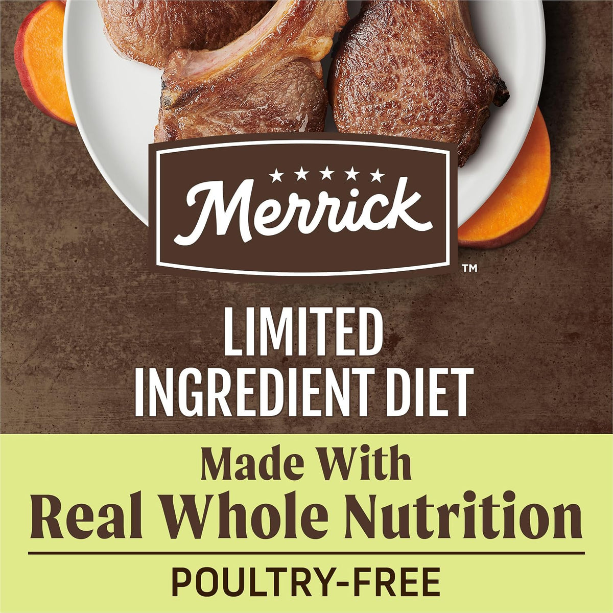 Limited Ingredient Lamb Sweet Potato Dry Dog Food, 4 lb Bag
