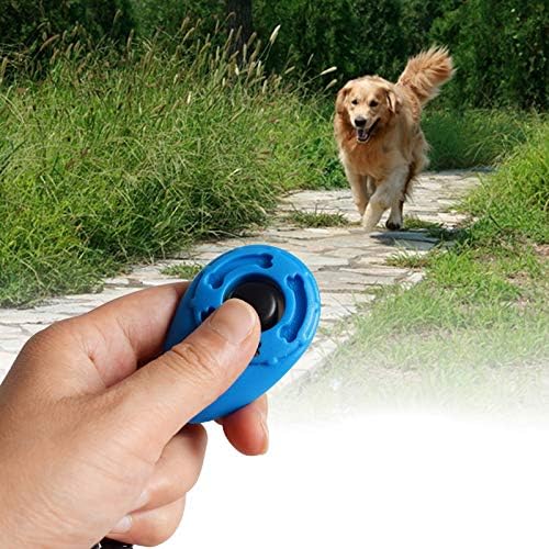 4 Pack Dog Training Clicker with Wrist Strap, Pet Training Clicker Set