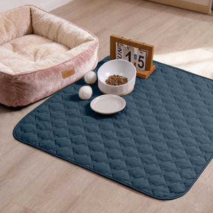100% Double-Sided Waterproof Dog Bed Cover Pet Blanket Sofa Couch Furniture Protector for Puppy Large Dog Cat, Reversible (68x82 Inch (Pack of 1), Dark Grey/Light Grey) - Colors A