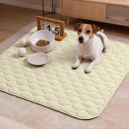 100% Double-Sided Waterproof Dog Bed Cover Pet Blanket Sofa Couch Furniture Protector for Puppy Large Dog Cat, Reversible (68x82 Inch (Pack of 1), Dark Grey/Light Grey) - Colors A