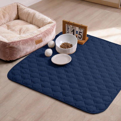 100% Double-Sided Waterproof Dog Bed Cover Pet Blanket Sofa Couch Furniture Protector for Puppy Large Dog Cat, Reversible (68x82 Inch (Pack of 1), Dark Grey/Light Grey) - Colors A
