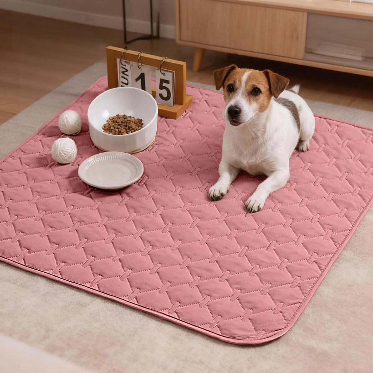 100% Double-Sided Waterproof Dog Bed Cover Pet Blanket Sofa Couch Furniture Protector for Puppy Large Dog Cat, Reversible (68x82 Inch (Pack of 1), Dark Grey/Light Grey) - Colors A