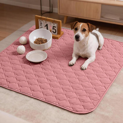100% Double-Sided Waterproof Dog Bed Cover Pet Blanket Sofa Couch Furniture Protector for Puppy Large Dog Cat, Reversible (68x82 Inch (Pack of 1), Dark Grey/Light Grey) - Colors A
