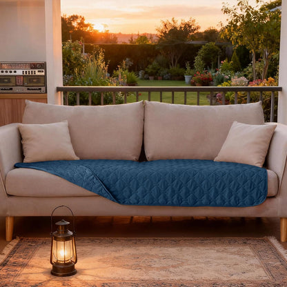 100% Double-Sided Waterproof Dog Bed Cover Pet Blanket Sofa Couch Furniture Protector for Puppy Large Dog Cat, Reversible (68x82 Inch (Pack of 1), Dark Grey/Light Grey) - Colors A