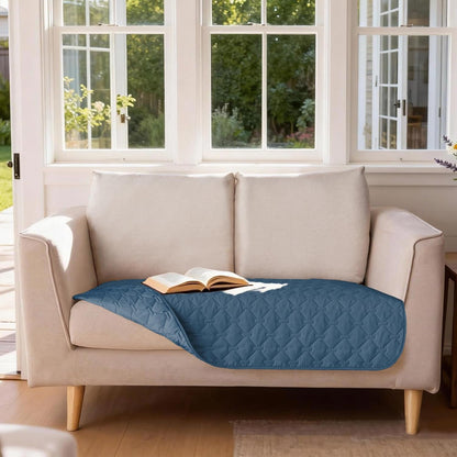 100% Double-Sided Waterproof Dog Bed Cover Pet Blanket Sofa Couch Furniture Protector for Puppy Large Dog Cat, Reversible (68x82 Inch (Pack of 1), Dark Grey/Light Grey) - Colors A