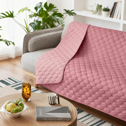 100% Double-Sided Waterproof Dog Bed Cover Pet Blanket Sofa Couch Furniture Protector for Puppy Large Dog Cat, Reversible (68x82 Inch (Pack of 1), Dark Grey/Light Grey) - Colors A