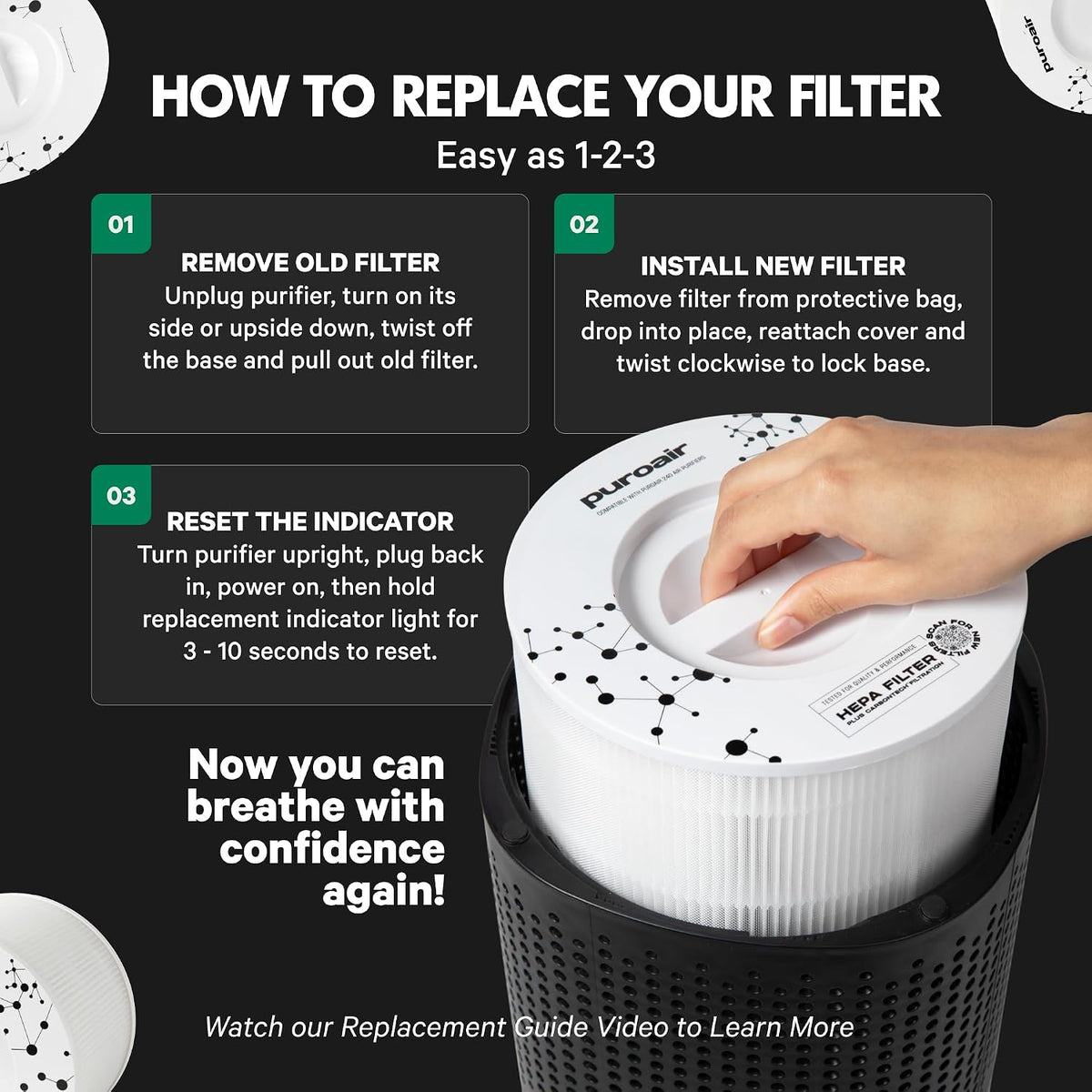 240 Replacement Filter - Genuine 240 Filter Replacement (2PK)