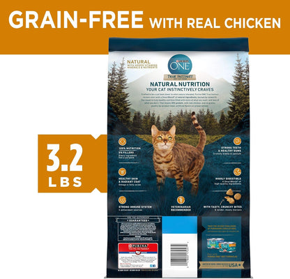 True Instinct Dry Dog Food, Real Beef & Salmon, 15 lb Bag