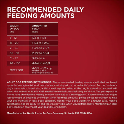 True Instinct Dry Dog Food, Real Beef & Salmon, 15 lb Bag